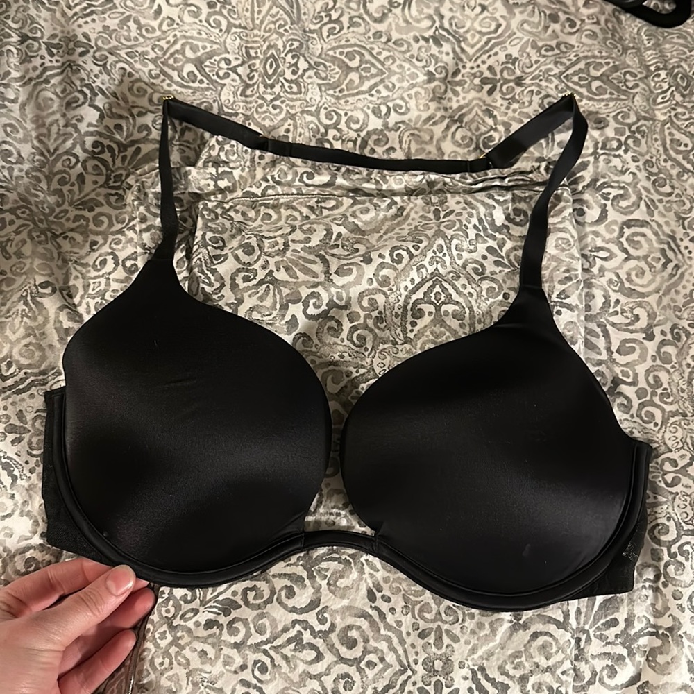 Victoria's secret deep plunge corset back bra.